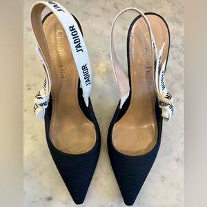 EUC- Dior J’Adior Slingback Pump Authentic- Sz 41 US 10